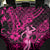 Hawaii Hula Girl Back Car Seat Cover Polynesian Pattern Pink Version - Wonder Print Shop