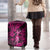Hawaii Hula Girl Luggage Cover Polynesian Pattern Pink Version - Wonder Print Shop