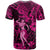 Hawaii Hula Girl T Shirt Polynesian Pattern Pink Version - Wonder Print Shop