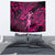 Hawaii Hula Girl Tapestry Polynesian Pattern Pink Version - Wonder Print Shop