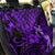 Hawaii Hula Girl Back Car Seat Cover Hibiscus Hawaii Tribal Tattoo Purple Version - Wonder Print Shop
