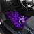 Hawaii Hula Girl Car Mats Hibiscus Hawaii Tribal Tattoo Purple Version - Wonder Print Shop