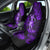 Hawaii Hula Girl Car Seat Cover Hibiscus Hawaii Tribal Tattoo Purple Version - Wonder Print Shop