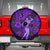 Hawaii Hula Girl Spare Tire Cover Hibiscus Hawaii Tribal Tattoo Purple Version - Wonder Print Shop