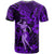 Hawaii Hula Girl T Shirt Hibiscus Hawaii Tribal Tattoo Purple Version - Wonder Print Shop