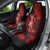 Hawaii Hula Girl Car Seat Cover Hibiscus Hawaii Tribal Tattoo Red Version - Wonder Print Shop