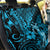 Hawaii Hula Girl Back Car Seat Cover Hibiscus Hawaii Tribal Tattoo Sky Blue Version - Wonder Print Shop