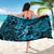 Hawaii Hula Girl Sarong Hibiscus Hawaii Tribal Tattoo Sky Blue Version - Wonder Print Shop