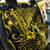 Hawaii Hula Girl Back Car Seat Cover Hibiscus Hawaii Tribal Tattoo Yellow Version - Wonder Print Shop