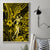 Hawaii Hula Girl Canvas Wall Art Hibiscus Hawaii Tribal Tattoo Yellow Version - Wonder Print Shop