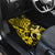 Hawaii Hula Girl Car Mats Hibiscus Hawaii Tribal Tattoo Yellow Version - Wonder Print Shop
