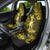 Hawaii Hula Girl Car Seat Cover Hibiscus Hawaii Tribal Tattoo Yellow Version - Wonder Print Shop