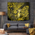 Hawaii Hula Girl Tapestry Hibiscus Hawaii Tribal Tattoo Yellow Version - Wonder Print Shop