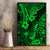 Hawaii Pineapple Canvas Wall Art Paradise Flowers Pacific With Green Polynesian Tribal - Wonder Print Shop