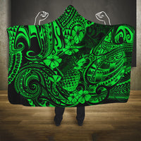 hawaii-pineapple-hooded-blanket-paradise-flowers-pacific-with-green-polynesian-tribal