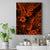 Hawaii Pineapple Canvas Wall Art Paradise Flowers Pacific With Orange Polynesian Tribal - Wonder Print Shop
