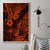 Hawaii Pineapple Canvas Wall Art Paradise Flowers Pacific With Orange Polynesian Tribal - Wonder Print Shop