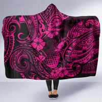 hawaii-pineapple-hooded-blanket-paradise-flowers-pacific-with-pink-polynesian-tribal