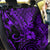 Hawaii Pineapple Back Car Seat Cover Polynesian Pattern Purple Version - Wonder Print Shop