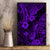 Hawaii Pineapple Canvas Wall Art Polynesian Pattern Purple Version - Wonder Print Shop