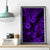 Hawaii Pineapple Canvas Wall Art Polynesian Pattern Purple Version - Wonder Print Shop