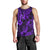 Hawaii Pineapple Men Tank Top Polynesian Pattern Purple Version - Wonder Print Shop