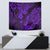 Hawaii Pineapple Tapestry Polynesian Pattern Purple Version - Wonder Print Shop