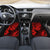 Hawaii Pineapple Car Mats Polynesian Pattern Red Version - Wonder Print Shop