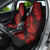 Hawaii Pineapple Car Seat Cover Polynesian Pattern Red Version - Wonder Print Shop