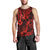 Hawaii Pineapple Men Tank Top Polynesian Pattern Red Version - Wonder Print Shop