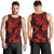 Hawaii Pineapple Men Tank Top Polynesian Pattern Red Version - Wonder Print Shop