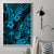 Hawaii Pineapple Canvas Wall Art Polynesian Pattern Sky Blue Version - Wonder Print Shop