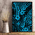 Hawaii Pineapple Canvas Wall Art Polynesian Pattern Sky Blue Version - Wonder Print Shop