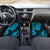 Hawaii Pineapple Car Mats Polynesian Pattern Sky Blue Version - Wonder Print Shop