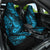 Hawaii Pineapple Car Seat Cover Polynesian Pattern Sky Blue Version - Wonder Print Shop