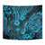 Hawaii Pineapple Tapestry Polynesian Pattern Sky Blue Version - Wonder Print Shop