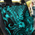 Hawaii Pineapple Back Car Seat Cover Polynesian Pattern Turquoise Version - Wonder Print Shop