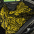 Hawaii Pineapple Back Car Seat Cover Polynesian Pattern Yellow Version - Wonder Print Shop