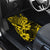 Hawaii Pineapple Car Mats Polynesian Pattern Yellow Version - Wonder Print Shop
