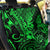 Hawaii Shaka Sign Back Car Seat Cover With Polynesian Hibiscus Green Unique - Wonder Print Shop