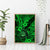 Hawaii Shaka Sign Canvas Wall Art With Polynesian Hibiscus Green Unique - Wonder Print Shop