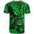 Hawaii Shaka Sign T Shirt With Polynesian Hibiscus Green Unique - Wonder Print Shop