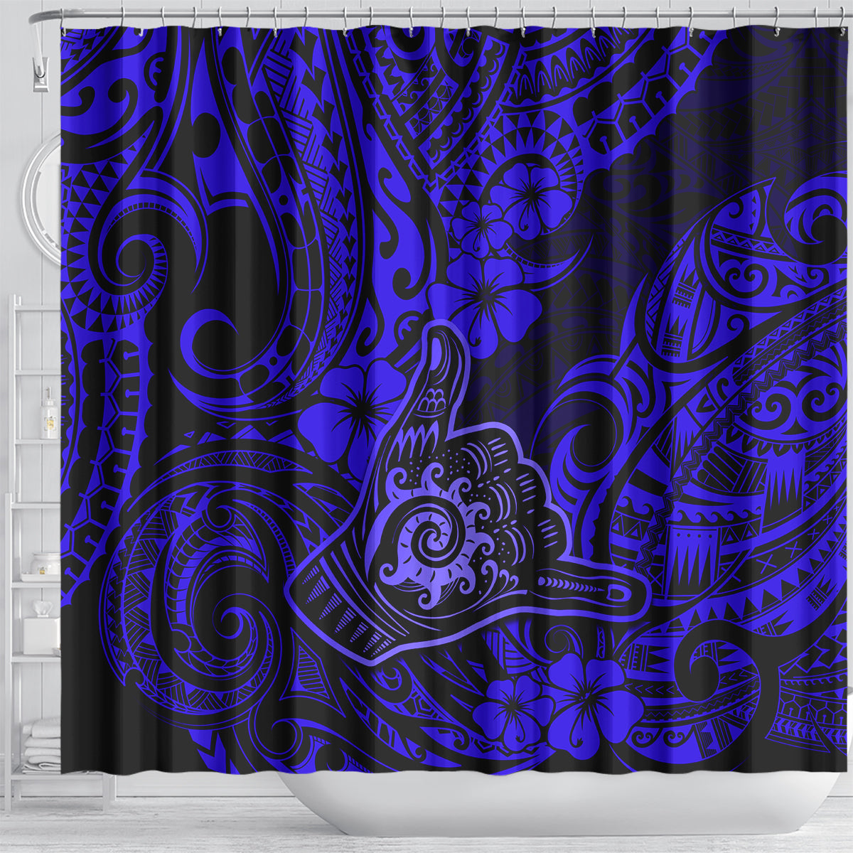 hawaii-shaka-sign-shower-curtain-with-polynesian-hibiscus-navy-blue-unique
