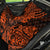 Hawaii Shaka Sign Back Car Seat Cover With Polynesian Hibiscus Orange Unique - Wonder Print Shop
