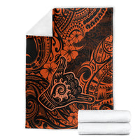 hawaii-shaka-sign-blanket-with-polynesian-hibiscus-orange-unique