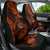 Hawaii Shaka Sign Car Seat Cover With Polynesian Hibiscus Orange Unique - Wonder Print Shop