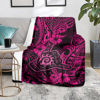 hawaii-shaka-sign-blanket-with-polynesian-hibiscus-pink-unique
