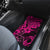 Hawaii Shaka Sign Car Mats With Polynesian Hibiscus Pink Unique - Wonder Print Shop