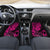 Hawaii Shaka Sign Car Mats With Polynesian Hibiscus Pink Unique - Wonder Print Shop