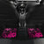 Hawaii Shaka Sign Car Mats With Polynesian Hibiscus Pink Unique - Wonder Print Shop